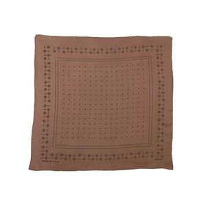 OZMA Silk Dot Hankie Handkerchief in Rosehip